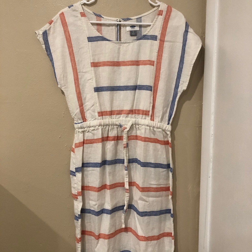 Striped Linen Dress